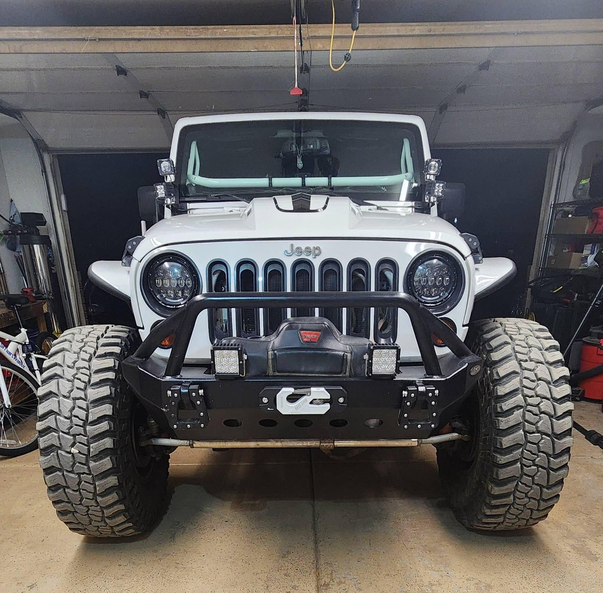 Aluminum Recessed Winch Shackle with Fairlead Kit.(LIFE TIME WARRANTY*)-duckduckjeep-offroad-wrangler-gladiator-3d-jeep duck-custom duck-Jeep-The Quacktory-Fun Jeep Ducks-Ducks4Jeep