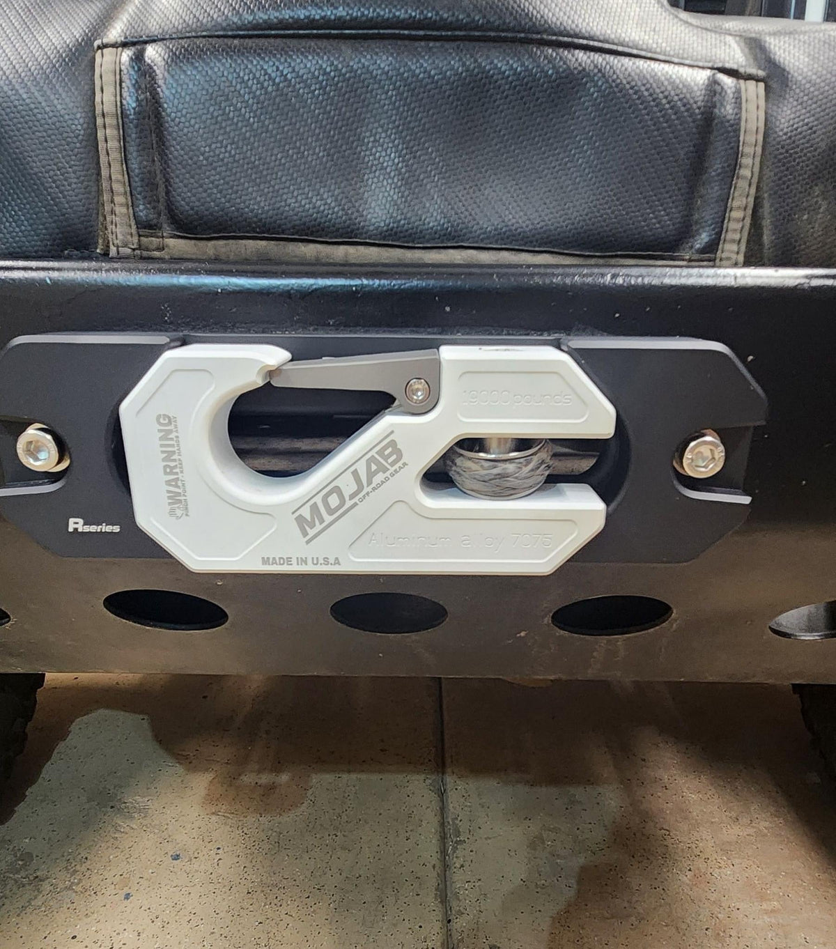 Aluminum Recessed Winch Shackle with Fairlead Kit.(LIFE TIME WARRANTY*)-duckduckjeep-offroad-wrangler-gladiator-3d-jeep duck-custom duck-Jeep-The Quacktory-Fun Jeep Ducks-Ducks4Jeep