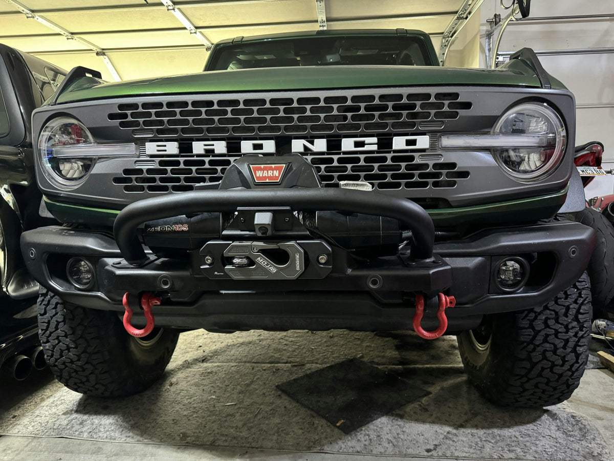 Aluminum Recessed Winch Shackle with Fairlead Kit.(LIFE TIME WARRANTY*)-duckduckjeep-offroad-wrangler-gladiator-3d-jeep duck-custom duck-Jeep-The Quacktory-Fun Jeep Ducks-Ducks4Jeep