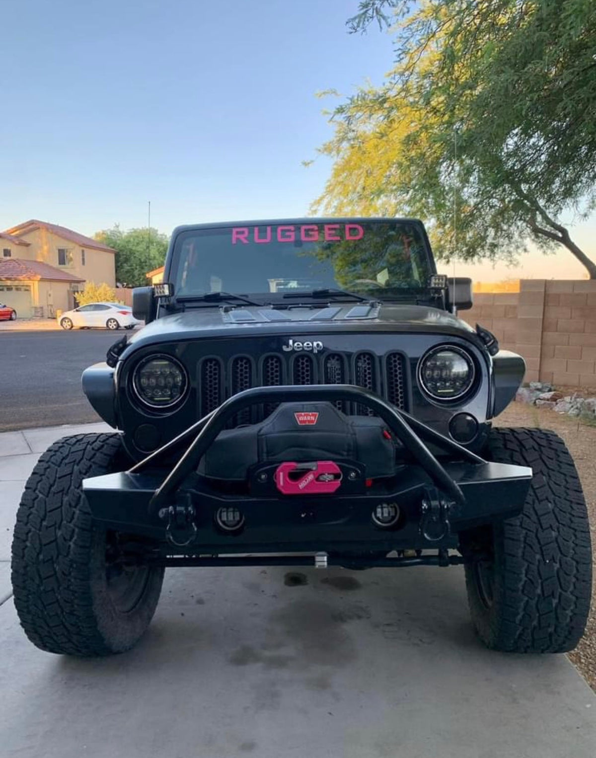 Aluminum Recessed Winch Shackle with Fairlead Kit.(LIFE TIME WARRANTY*)-duckduckjeep-offroad-wrangler-gladiator-3d-jeep duck-custom duck-Jeep-The Quacktory-Fun Jeep Ducks-Ducks4Jeep