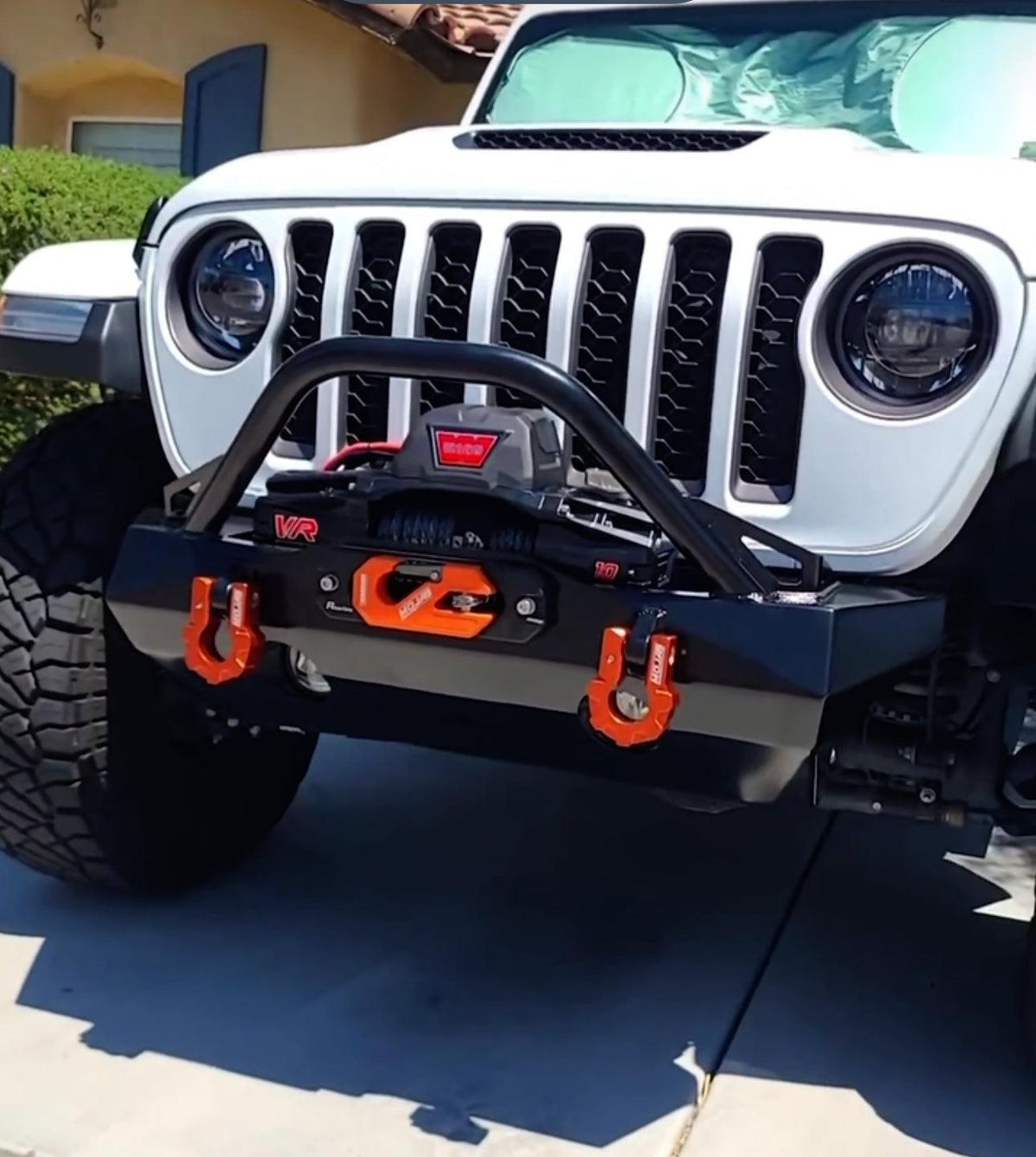 Aluminum Recessed Winch Shackle with Fairlead Kit.(LIFE TIME WARRANTY*)-duckduckjeep-offroad-wrangler-gladiator-3d-jeep duck-custom duck-Jeep-The Quacktory-Fun Jeep Ducks-Ducks4Jeep