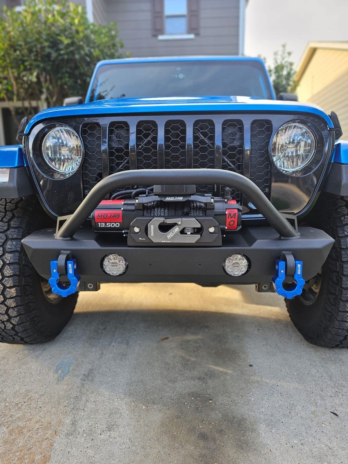 Aluminum Recessed Winch Shackle with Fairlead Kit.(LIFE TIME WARRANTY*)-duckduckjeep-offroad-wrangler-gladiator-3d-jeep duck-custom duck-Jeep-The Quacktory-Fun Jeep Ducks-Ducks4Jeep