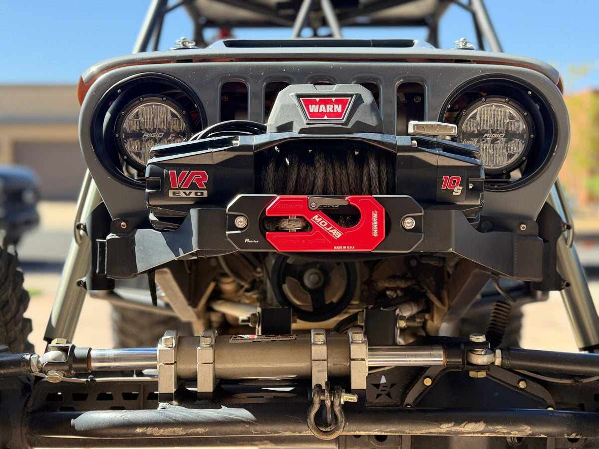 Aluminum Recessed Winch Shackle with Fairlead Kit.(LIFE TIME WARRANTY*)-duckduckjeep-offroad-wrangler-gladiator-3d-jeep duck-custom duck-Jeep-The Quacktory-Fun Jeep Ducks-Ducks4Jeep