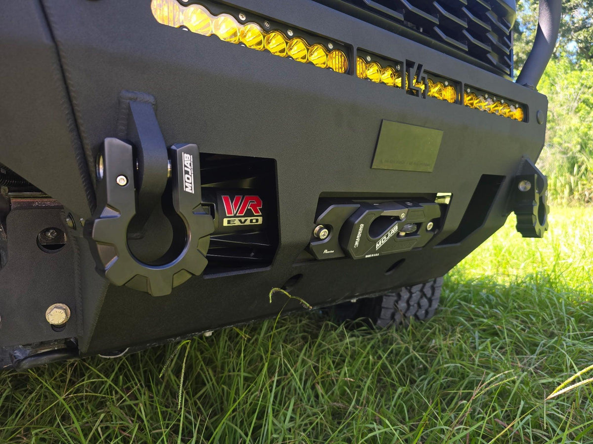 Aluminum Recessed Winch Shackle with Fairlead Kit.(LIFE TIME WARRANTY*)-duckduckjeep-offroad-wrangler-gladiator-3d-jeep duck-custom duck-Jeep-The Quacktory-Fun Jeep Ducks-Ducks4Jeep