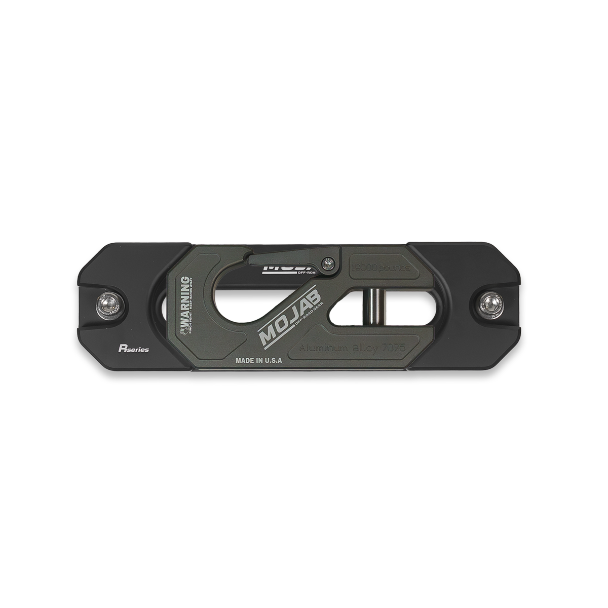 Aluminum Recessed Winch Shackle with Fairlead Kit.(LIFE TIME WARRANTY*)-duckduckjeep-offroad-wrangler-gladiator-3d-jeep duck-custom duck-Jeep-The Quacktory-Fun Jeep Ducks-Ducks4Jeep