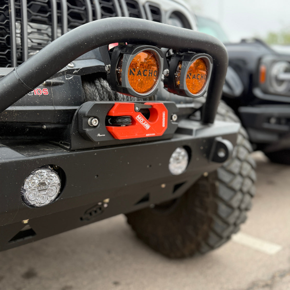 Aluminum Recessed Winch Shackle with Fairlead Kit.(LIFE TIME WARRANTY*)-duckduckjeep-offroad-wrangler-gladiator-3d-jeep duck-custom duck-Jeep-The Quacktory-Fun Jeep Ducks-Ducks4Jeep