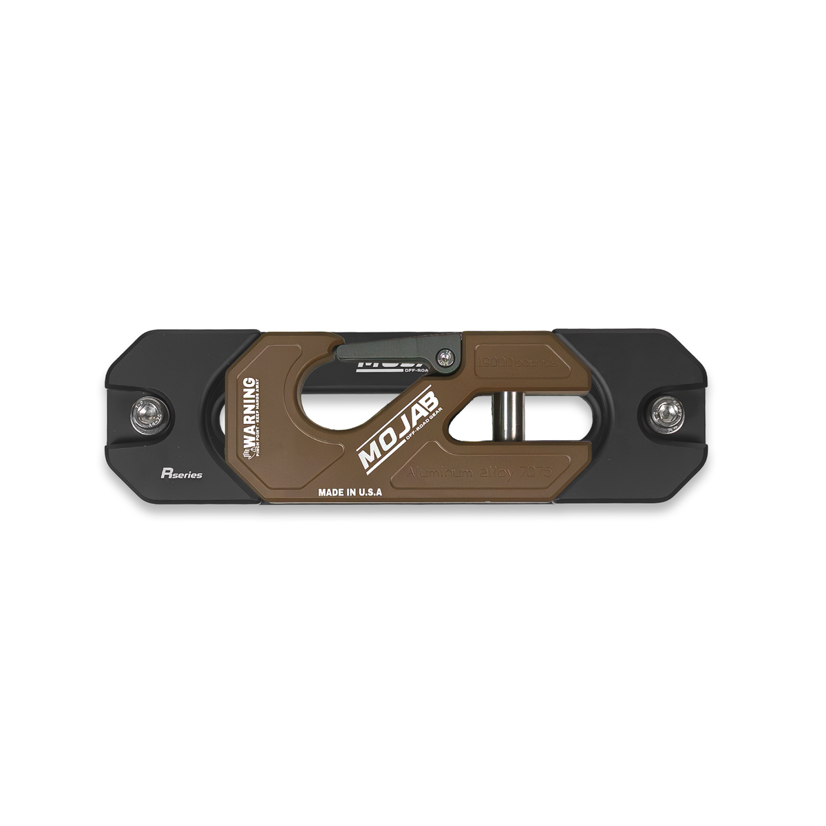 Aluminum Recessed Winch Shackle with Fairlead Kit.(LIFE TIME WARRANTY*)-duckduckjeep-offroad-wrangler-gladiator-3d-jeep duck-custom duck-Jeep-The Quacktory-Fun Jeep Ducks-Ducks4Jeep