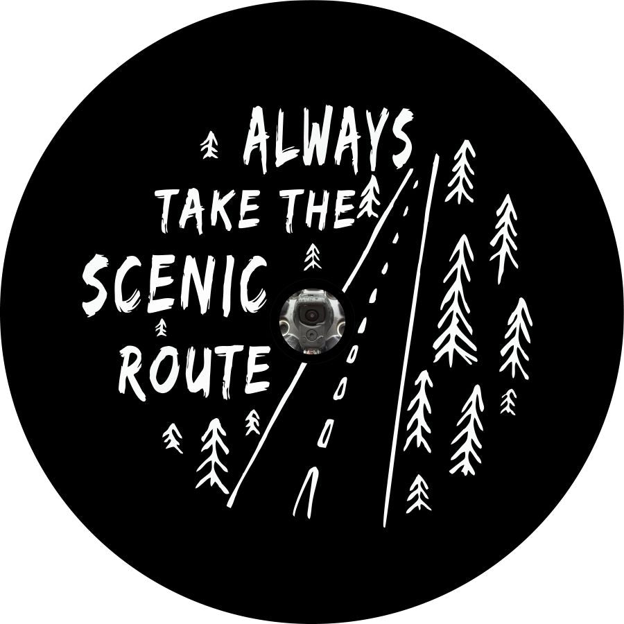 Always Take the Scenic Route Through The Woods-duckduckjeep-offroad-wrangler-gladiator-3d-jeep duck-custom duck-Jeep-The Quacktory-Fun Jeep Ducks-Ducks4Jeep