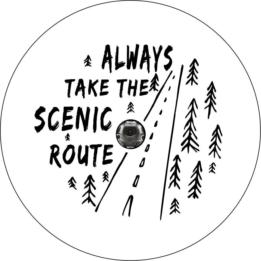 Always Take the Scenic Route Through The Woods-duckduckjeep-offroad-wrangler-gladiator-3d-jeep duck-custom duck-Jeep-The Quacktory-Fun Jeep Ducks-Ducks4Jeep