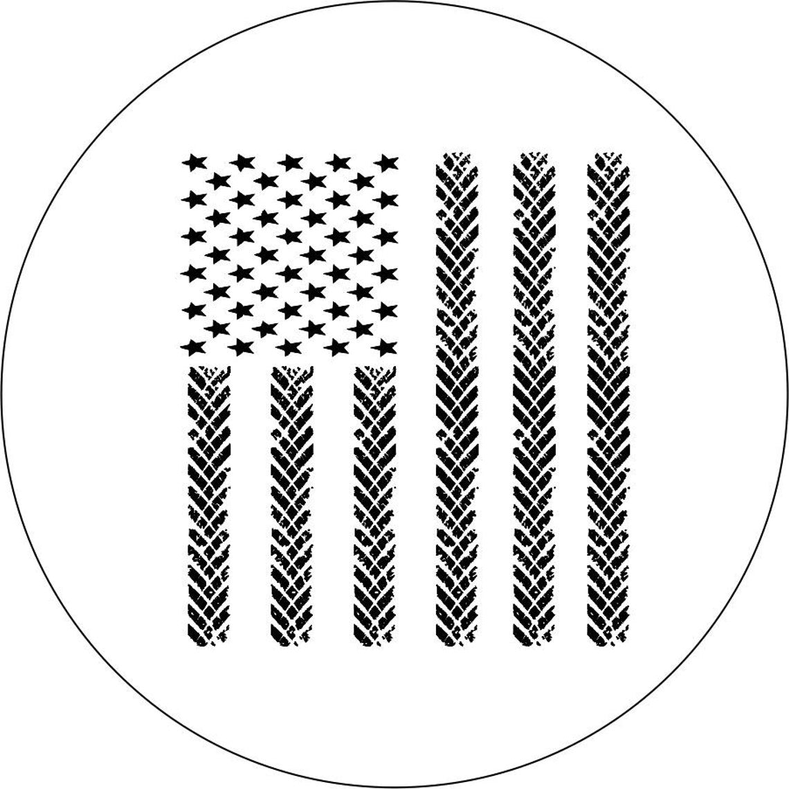 American Flag Tire Tracks-duckduckjeep-offroad-wrangler-gladiator-3d-jeep duck-custom duck-Jeep-The Quacktory-Fun Jeep Ducks-Ducks4Jeep