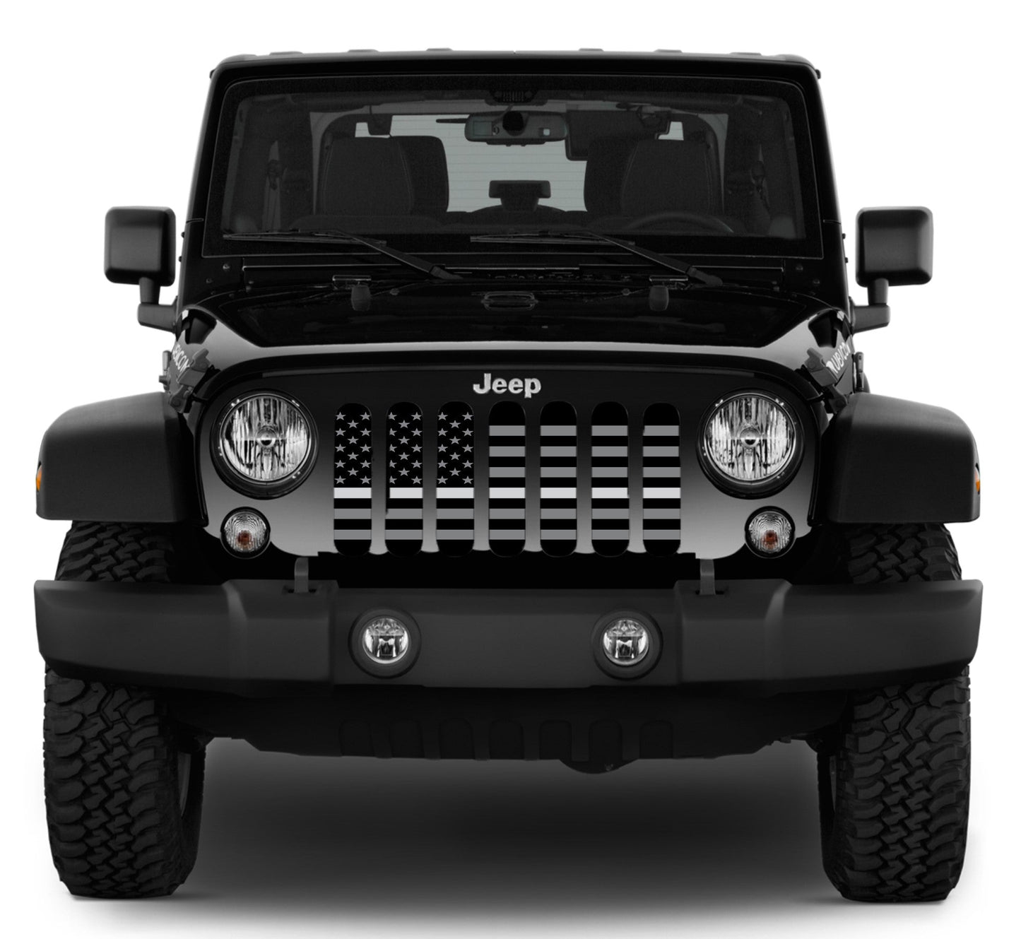 American Tactical Silver Stripe Grille Insert - Corrections