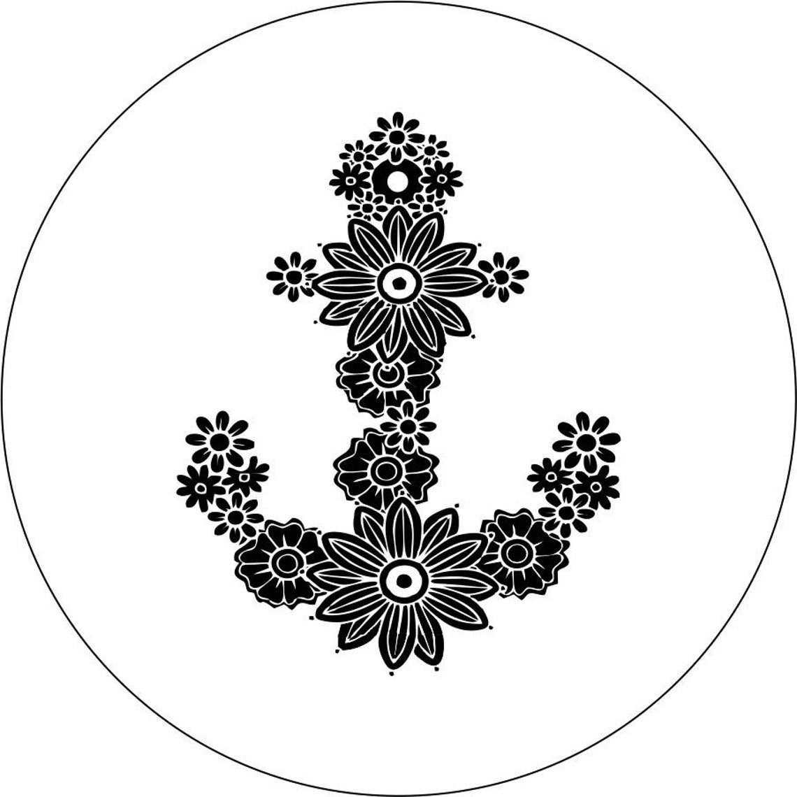 Anchor Made of Flowers-duckduckjeep-offroad-wrangler-gladiator-3d-jeep duck-custom duck-Jeep-The Quacktory-Fun Jeep Ducks-Ducks4Jeep