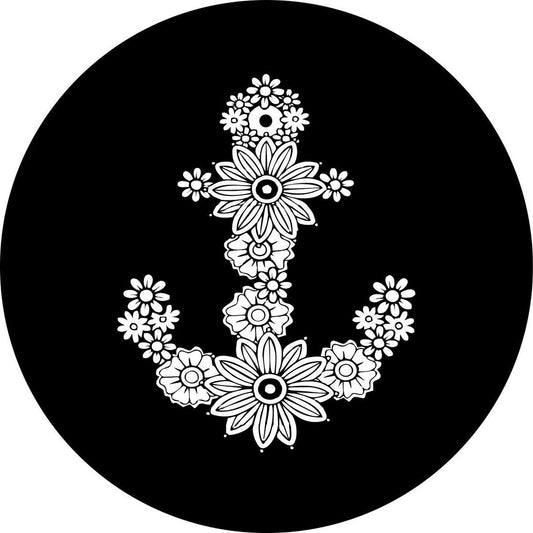 Anchor Made of Flowers-duckduckjeep-offroad-wrangler-gladiator-3d-jeep duck-custom duck-Jeep-The Quacktory-Fun Jeep Ducks-Ducks4Jeep