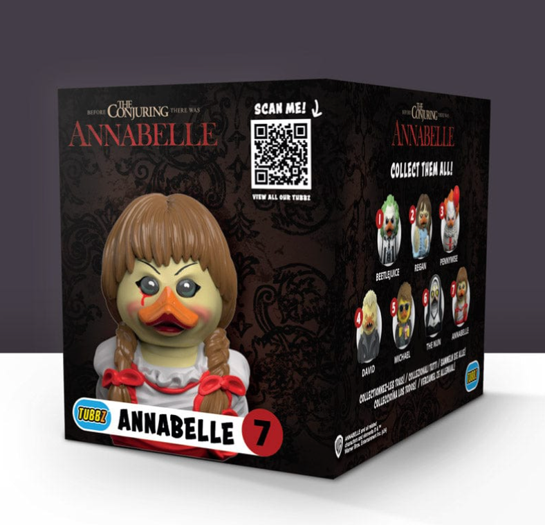 Annabelle Duck – TUBBZ Boxed Edition-duckduckjeep-offroad-wrangler-gladiator-3d-jeep duck-custom duck-Jeep-The Quacktory-Fun Jeep Ducks-Ducks4Jeep