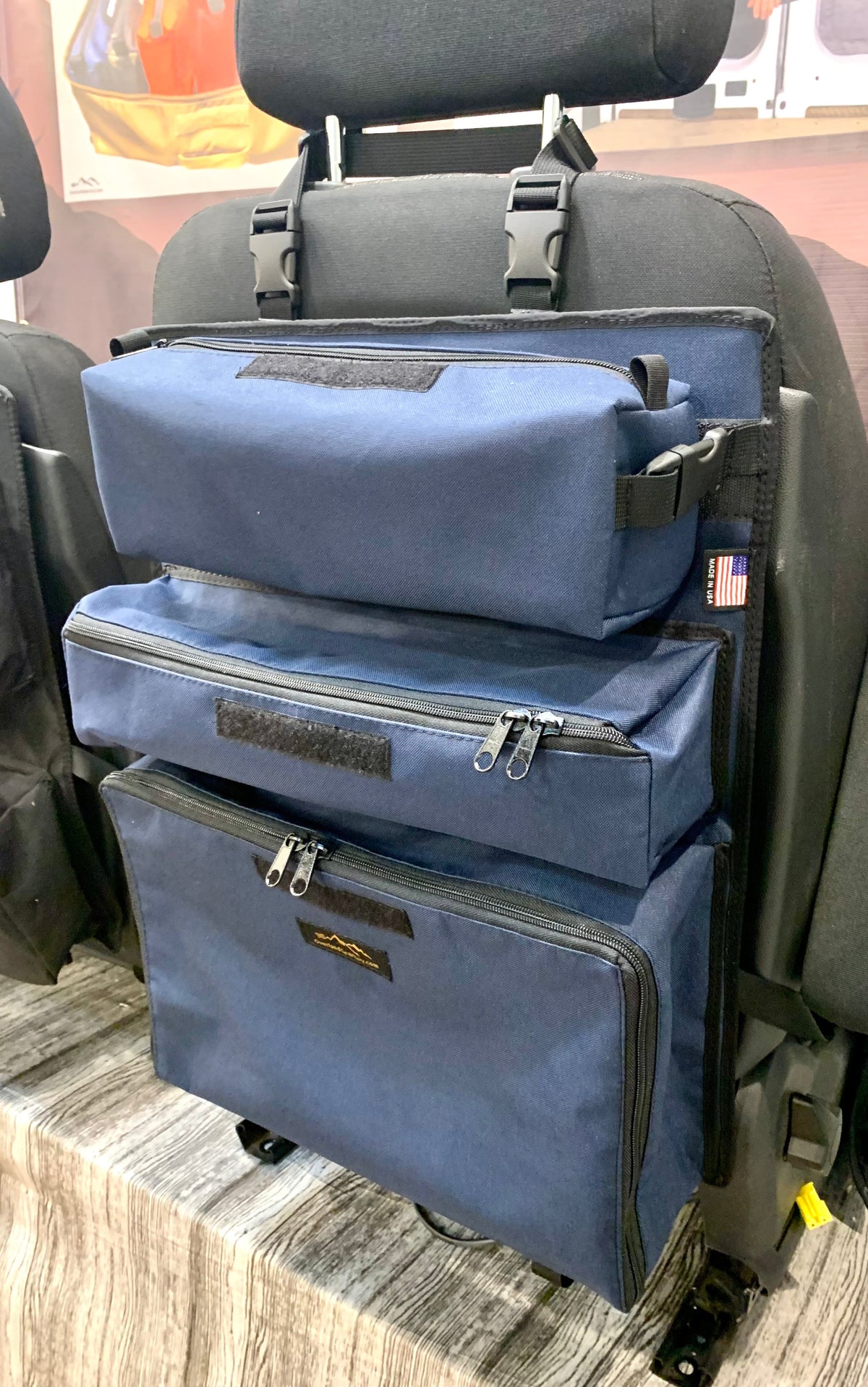 Arches Overlander 1 Seat Organizer-duckduckjeep-offroad-wrangler-gladiator-3d-jeep duck-custom duck-Jeep-The Quacktory-Fun Jeep Ducks-Ducks4Jeep