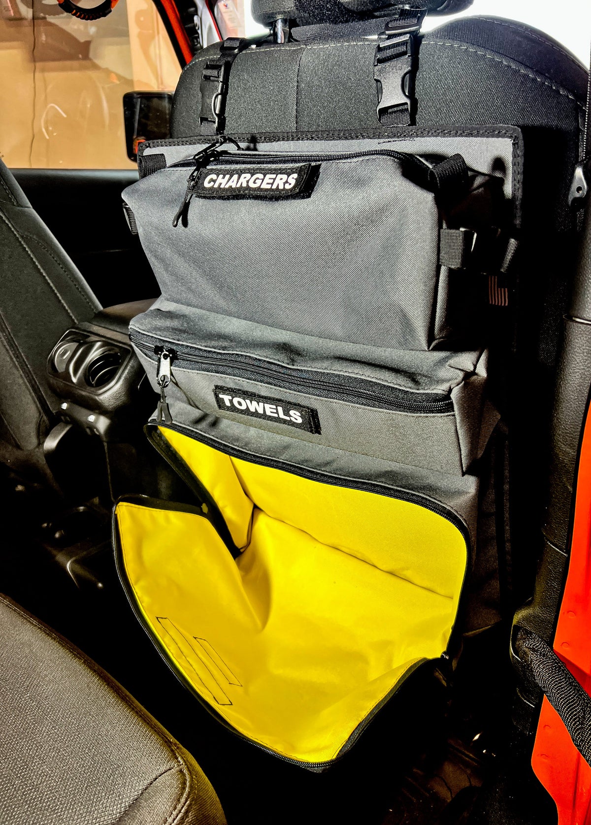 Arches Overlander 1 Seat Organizer-duckduckjeep-offroad-wrangler-gladiator-3d-jeep duck-custom duck-Jeep-The Quacktory-Fun Jeep Ducks-Ducks4Jeep