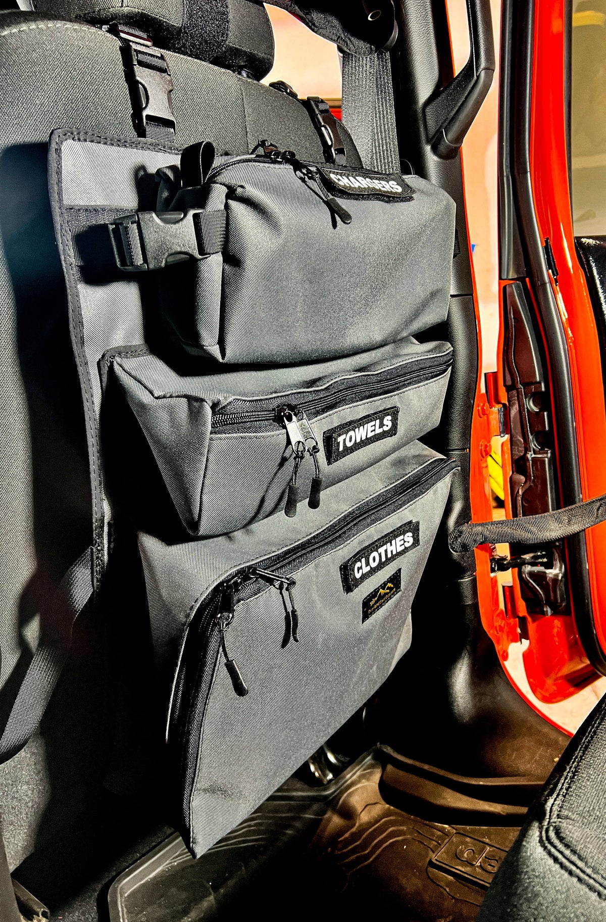 Arches Overlander 1 Seat Organizer-duckduckjeep-offroad-wrangler-gladiator-3d-jeep duck-custom duck-Jeep-The Quacktory-Fun Jeep Ducks-Ducks4Jeep