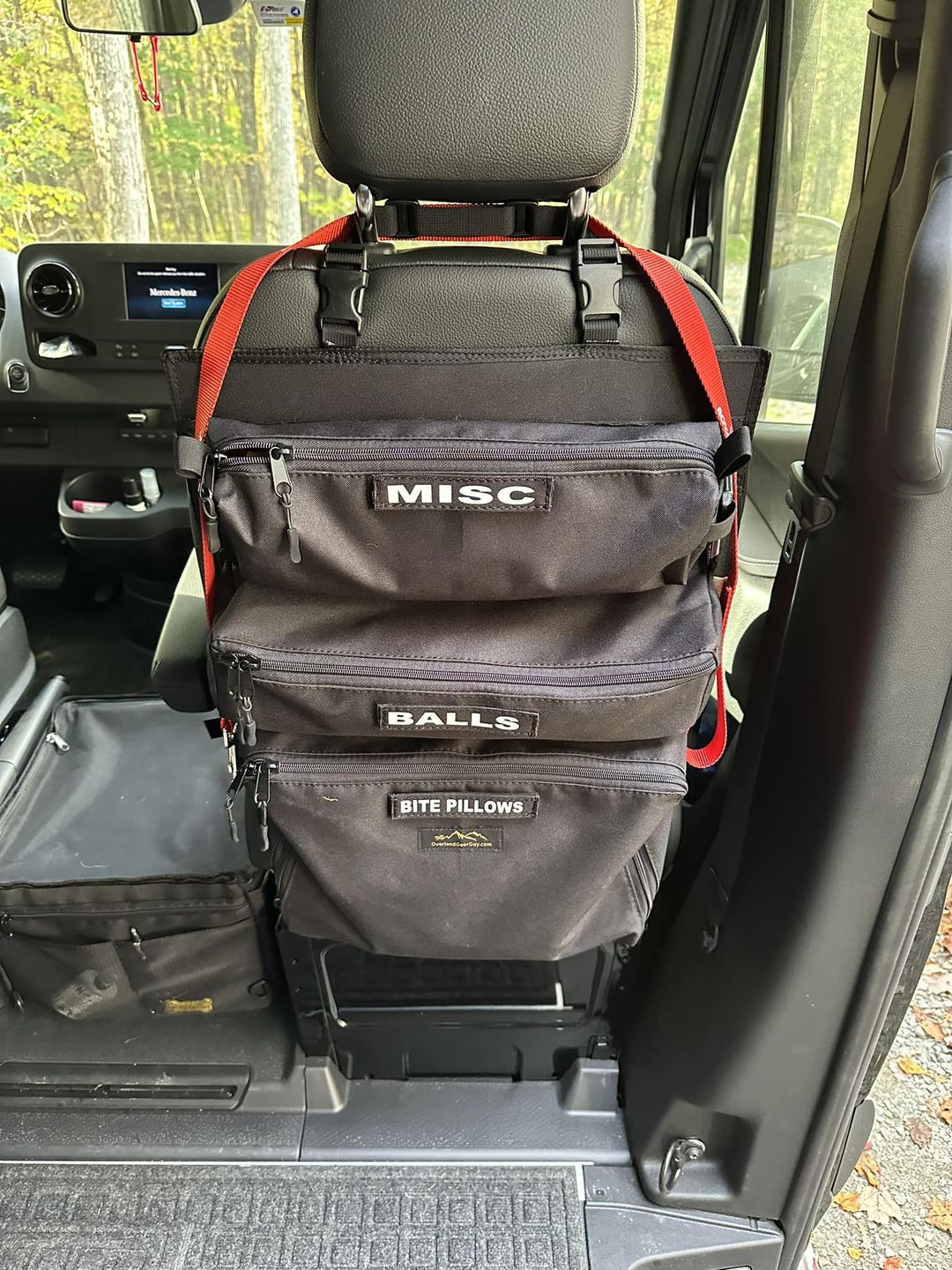 Arches Overlander 1 Seat Organizer-duckduckjeep-offroad-wrangler-gladiator-3d-jeep duck-custom duck-Jeep-The Quacktory-Fun Jeep Ducks-Ducks4Jeep