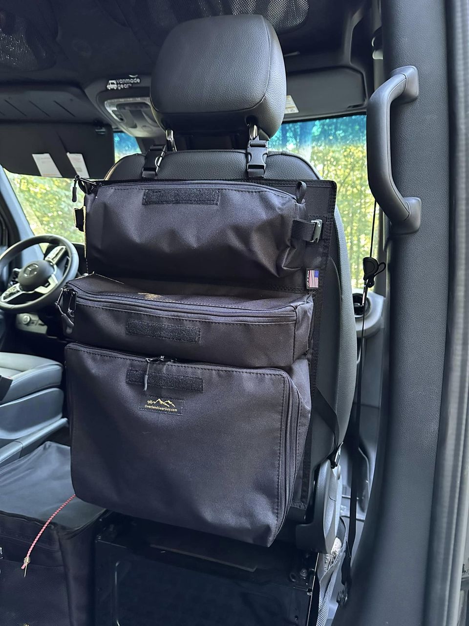 Arches Overlander 1 Seat Organizer-duckduckjeep-offroad-wrangler-gladiator-3d-jeep duck-custom duck-Jeep-The Quacktory-Fun Jeep Ducks-Ducks4Jeep