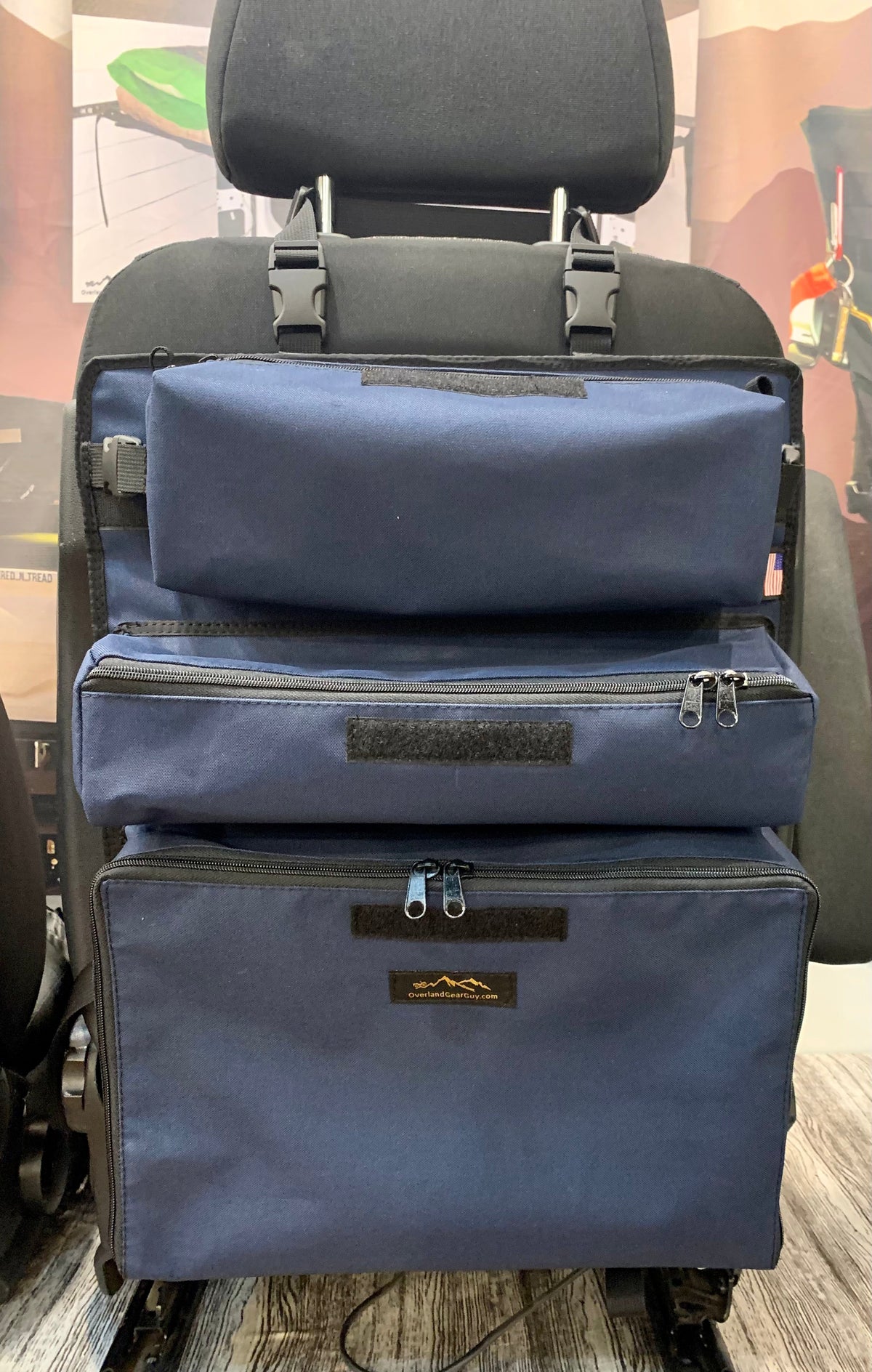 Arches Overlander 1 Seat Organizer-duckduckjeep-offroad-wrangler-gladiator-3d-jeep duck-custom duck-Jeep-The Quacktory-Fun Jeep Ducks-Ducks4Jeep