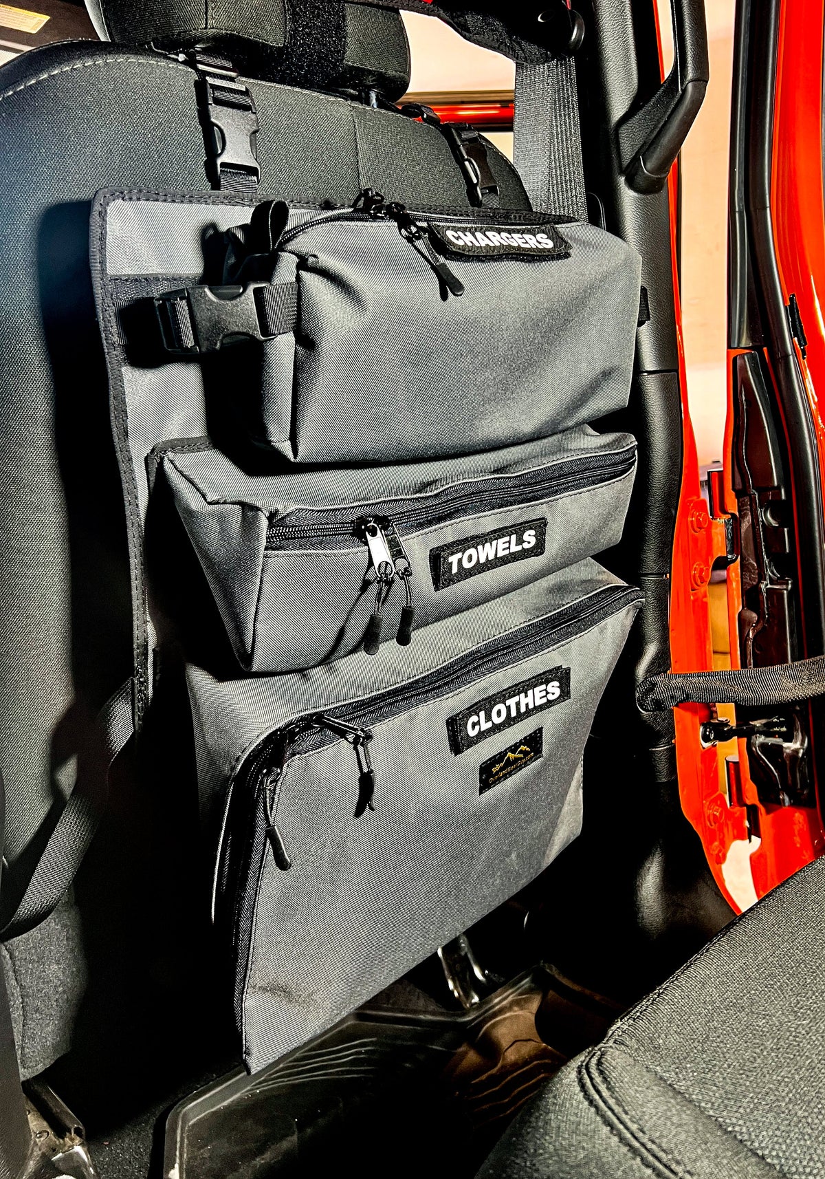 Arches Overlander 1 Seat Organizer-duckduckjeep-offroad-wrangler-gladiator-3d-jeep duck-custom duck-Jeep-The Quacktory-Fun Jeep Ducks-Ducks4Jeep