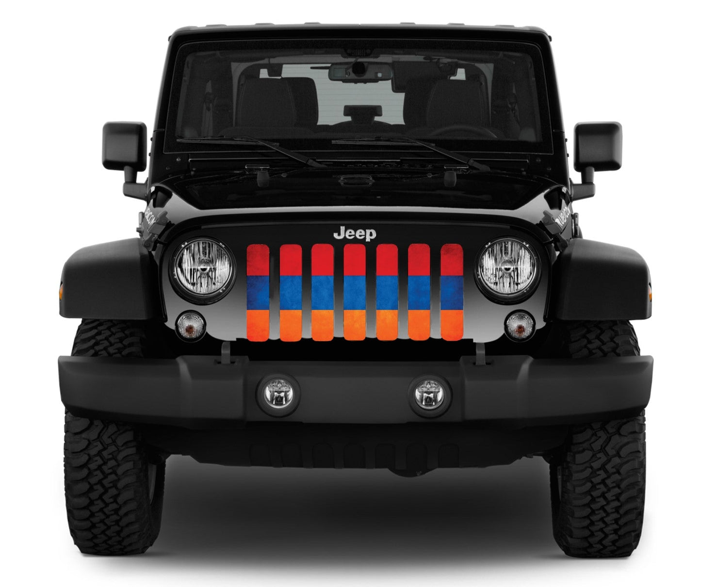 Armenian Flag - Artisitc Grille Insert