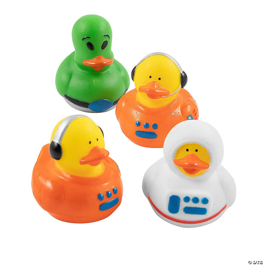 Astronaut/Space Alien Rubber Ducks - by the dozen-duckduckjeep-offroad-wrangler-gladiator-3d-jeep duck-custom duck-Jeep-The Quacktory-Fun Jeep Ducks-Ducks4Jeep