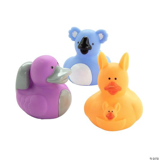 Australian Animal Rubber Ducks - by the dozen-duckduckjeep-offroad-wrangler-gladiator-3d-jeep duck-custom duck-Jeep-The Quacktory-Fun Jeep Ducks-Ducks4Jeep