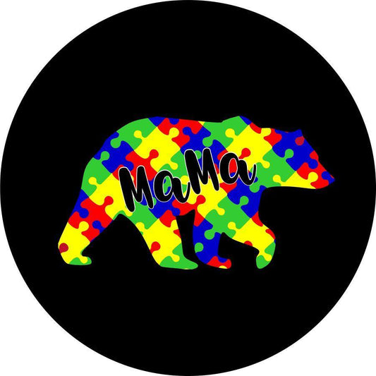 Autism Mama Bear-duckduckjeep-offroad-wrangler-gladiator-3d-jeep duck-custom duck-Jeep-The Quacktory-Fun Jeep Ducks-Ducks4Jeep