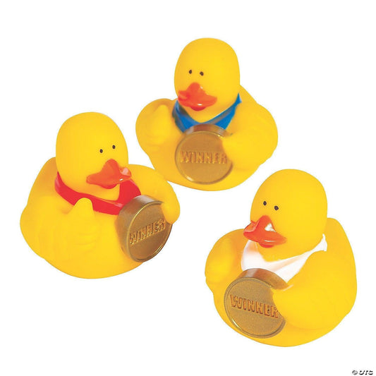 Award Winner Medal Rubber Ducks - by the dozen-duckduckjeep-offroad-wrangler-gladiator-3d-jeep duck-custom duck-Jeep-The Quacktory-Fun Jeep Ducks-Ducks4Jeep