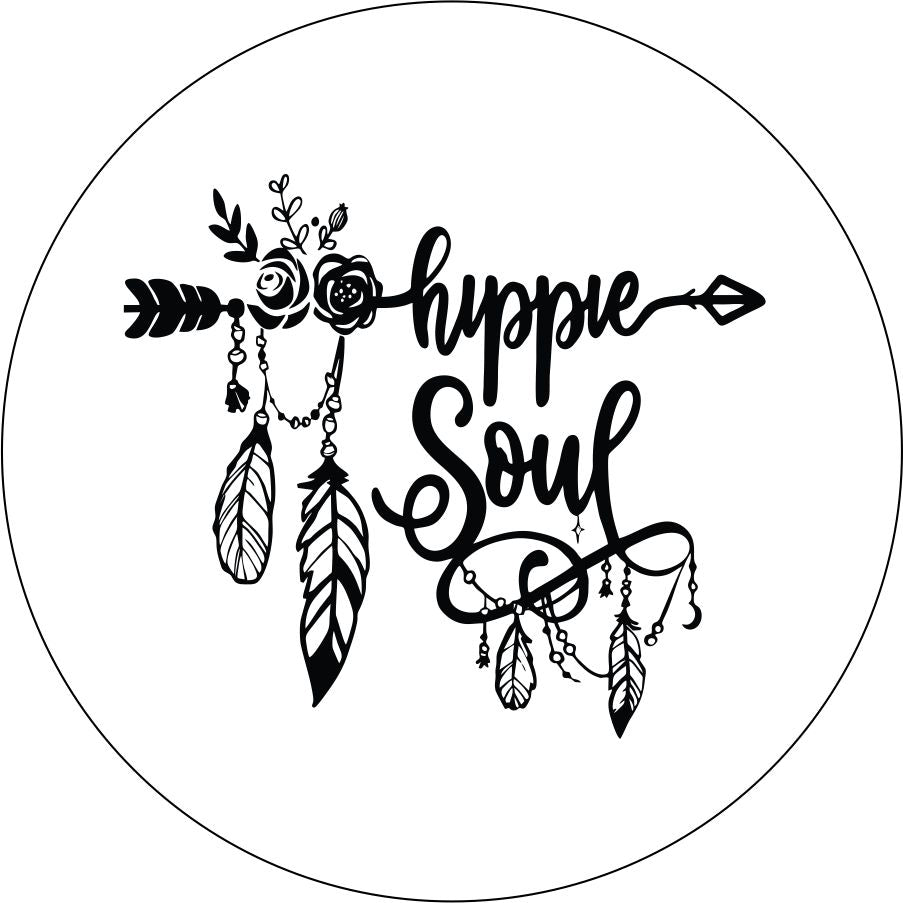 BOHO Hippie Soul Flower and Arrow-duckduckjeep-offroad-wrangler-gladiator-3d-jeep duck-custom duck-Jeep-The Quacktory-Fun Jeep Ducks-Ducks4Jeep