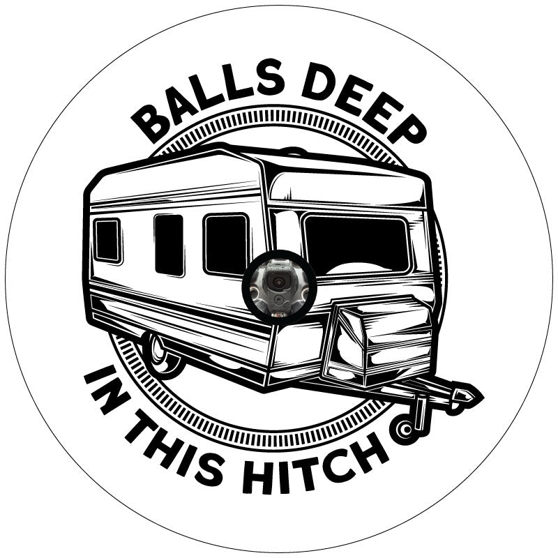Balls Deep In This Hitch Funny Spare Tire Cover for RV, Camper, Travel Trailer, Bumper Pull-duckduckjeep-offroad-wrangler-gladiator-3d-jeep duck-custom duck-Jeep-The Quacktory-Fun Jeep Ducks-Ducks4Jeep