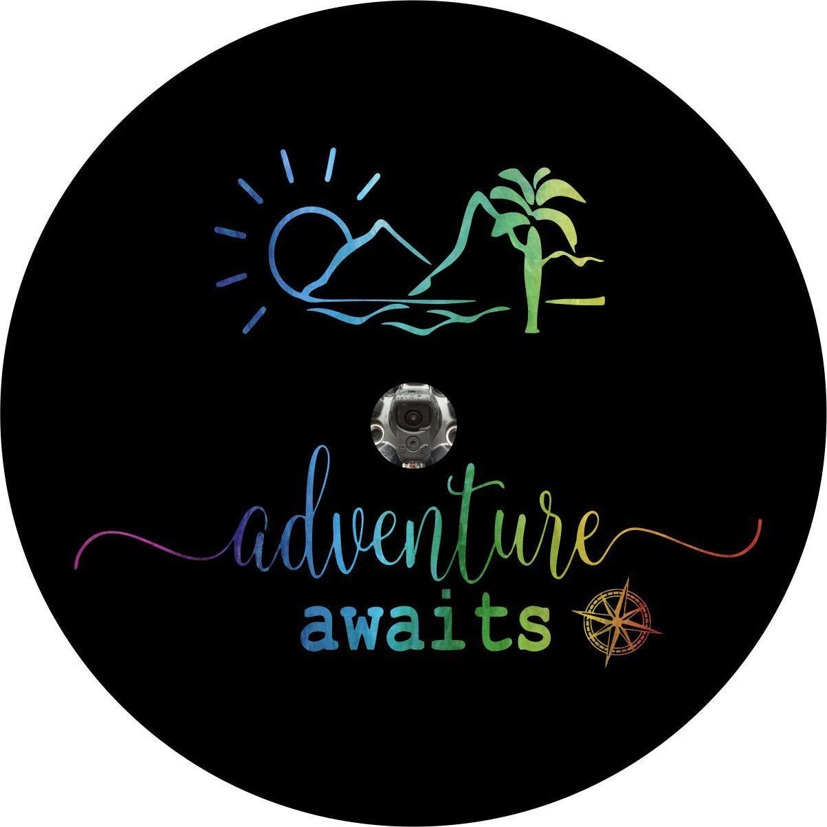 Beach + Adventure Awaits - Rainbow-duckduckjeep-offroad-wrangler-gladiator-3d-jeep duck-custom duck-Jeep-The Quacktory-Fun Jeep Ducks-Ducks4Jeep