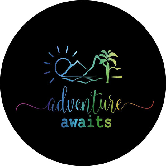 Beach + Adventure Awaits - Rainbow-duckduckjeep-offroad-wrangler-gladiator-3d-jeep duck-custom duck-Jeep-The Quacktory-Fun Jeep Ducks-Ducks4Jeep