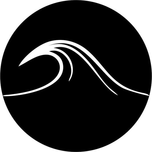 Beach Wave - Simple Custom Spare Tire Cover for Jeep, Broncos, Vans, Camper, RV, & More-duckduckjeep-offroad-wrangler-gladiator-3d-jeep duck-custom duck-Jeep-The Quacktory-Fun Jeep Ducks-Ducks4Jeep