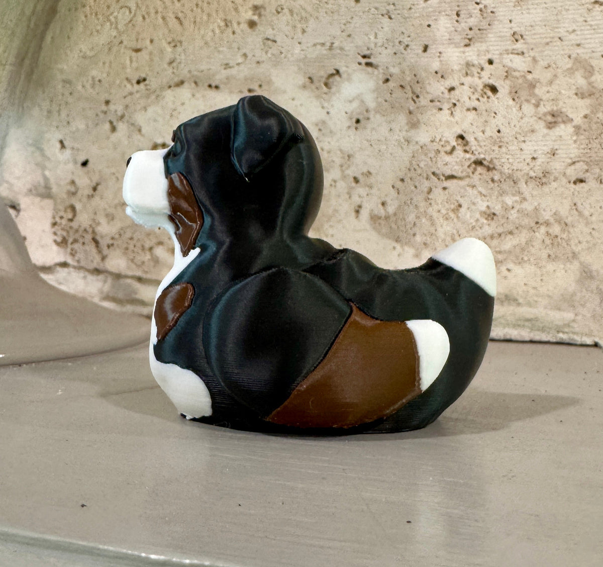 Bernese Mountain Dog Duck-duckduckjeep-offroad-wrangler-gladiator-3d-jeep duck-custom duck-Jeep-The Quacktory-Fun Jeep Ducks-Ducks4Jeep