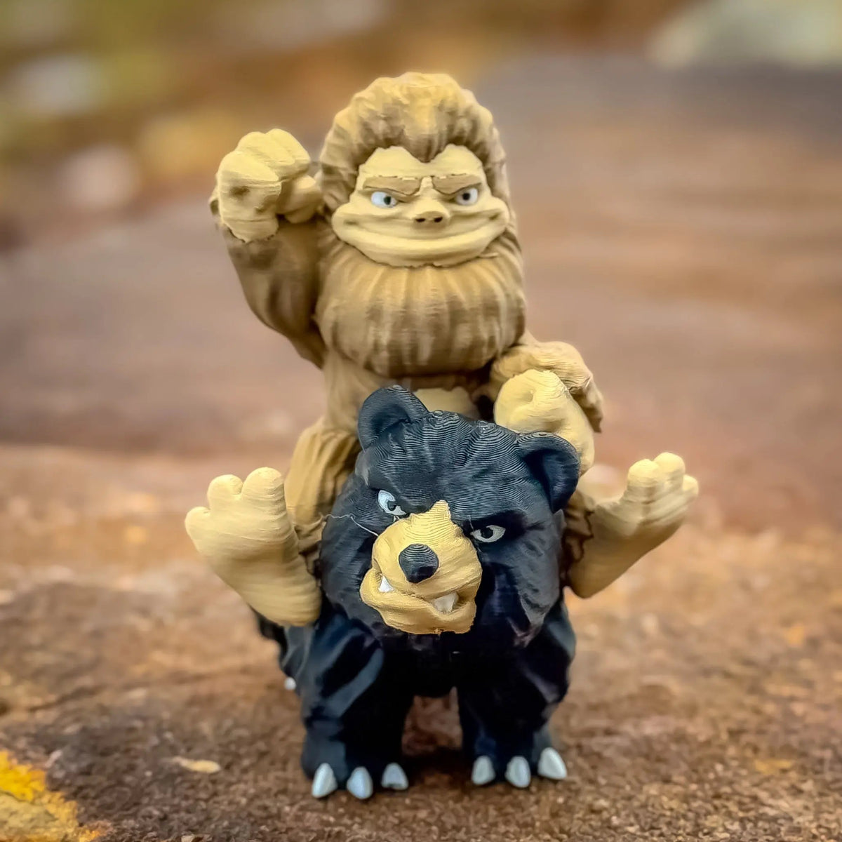 Bigfoot in the Smokies - DeskMate-duckduckjeep-offroad-wrangler-gladiator-3d-jeep duck-custom duck-Jeep-The Quacktory-Fun Jeep Ducks-Ducks4Jeep