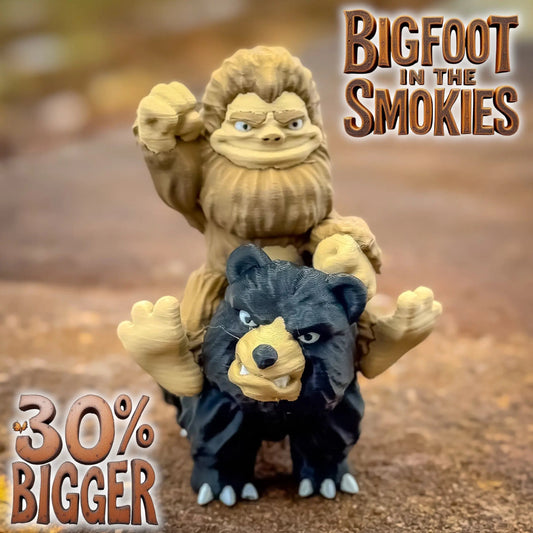 Bigfoot in the Smokies - DeskMate-duckduckjeep-offroad-wrangler-gladiator-3d-jeep duck-custom duck-Jeep-The Quacktory-Fun Jeep Ducks-Ducks4Jeep