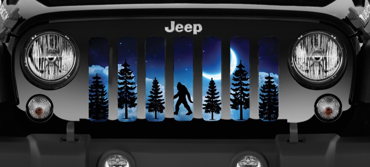 Platinum Bigfoot Dreamland Moon Grille Insert