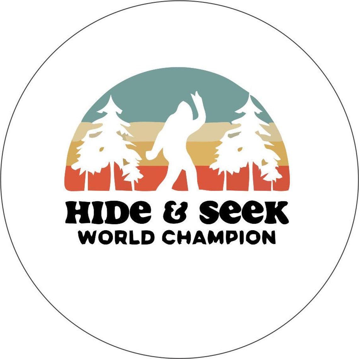 Bigfoot/Sasquatch Hide and Seek World Champion Spare Tire Cover-duckduckjeep-offroad-wrangler-gladiator-3d-jeep duck-custom duck-Jeep-The Quacktory-Fun Jeep Ducks-Ducks4Jeep