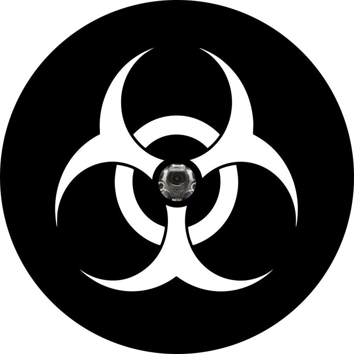 Biohazard Symbol Spare Tire Cover-duckduckjeep-offroad-wrangler-gladiator-3d-jeep duck-custom duck-Jeep-The Quacktory-Fun Jeep Ducks-Ducks4Jeep