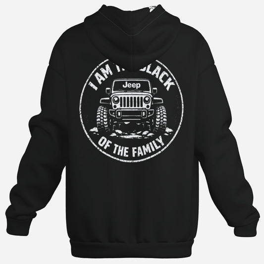 Black Jeep Hoodie-duckduckjeep-offroad-wrangler-gladiator-3d-jeep duck-custom duck-Jeep-The Quacktory-Fun Jeep Ducks-Ducks4Jeep