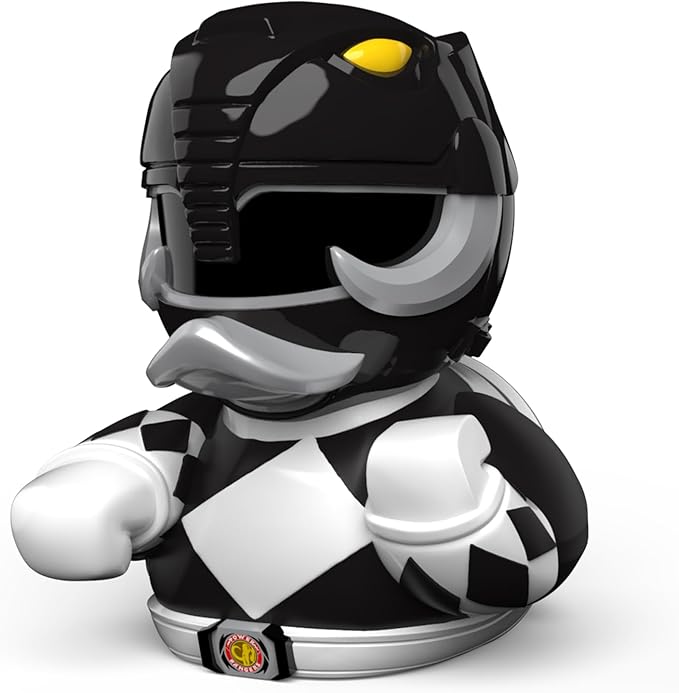 Black Power Ranger Tubbz Collectible Duck-duckduckjeep-offroad-wrangler-gladiator-3d-jeep duck-custom duck-Jeep-The Quacktory-Fun Jeep Ducks-Ducks4Jeep