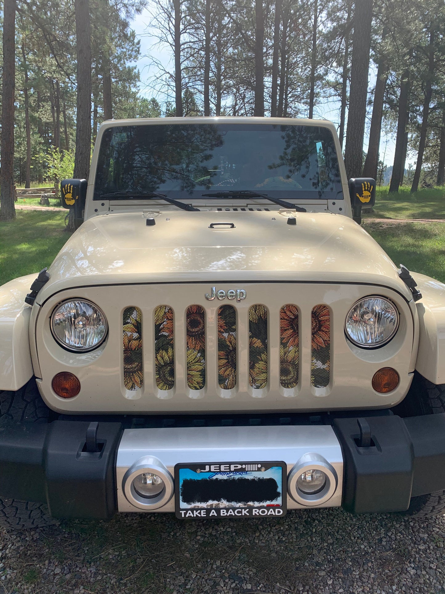 Bold Sunflower Grille Insert