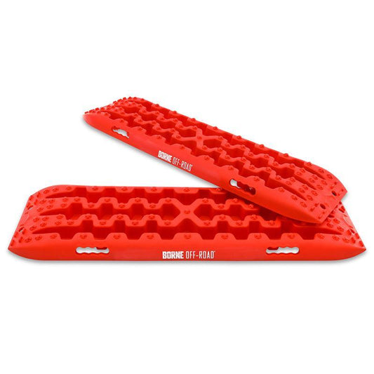 Borne Off-Road Recovery Boards 109x31x6cm Red BNRB-109RD-duckduckjeep-offroad-wrangler-gladiator-3d-jeep duck-custom duck-Jeep-The Quacktory-Fun Jeep Ducks-Ducks4Jeep
