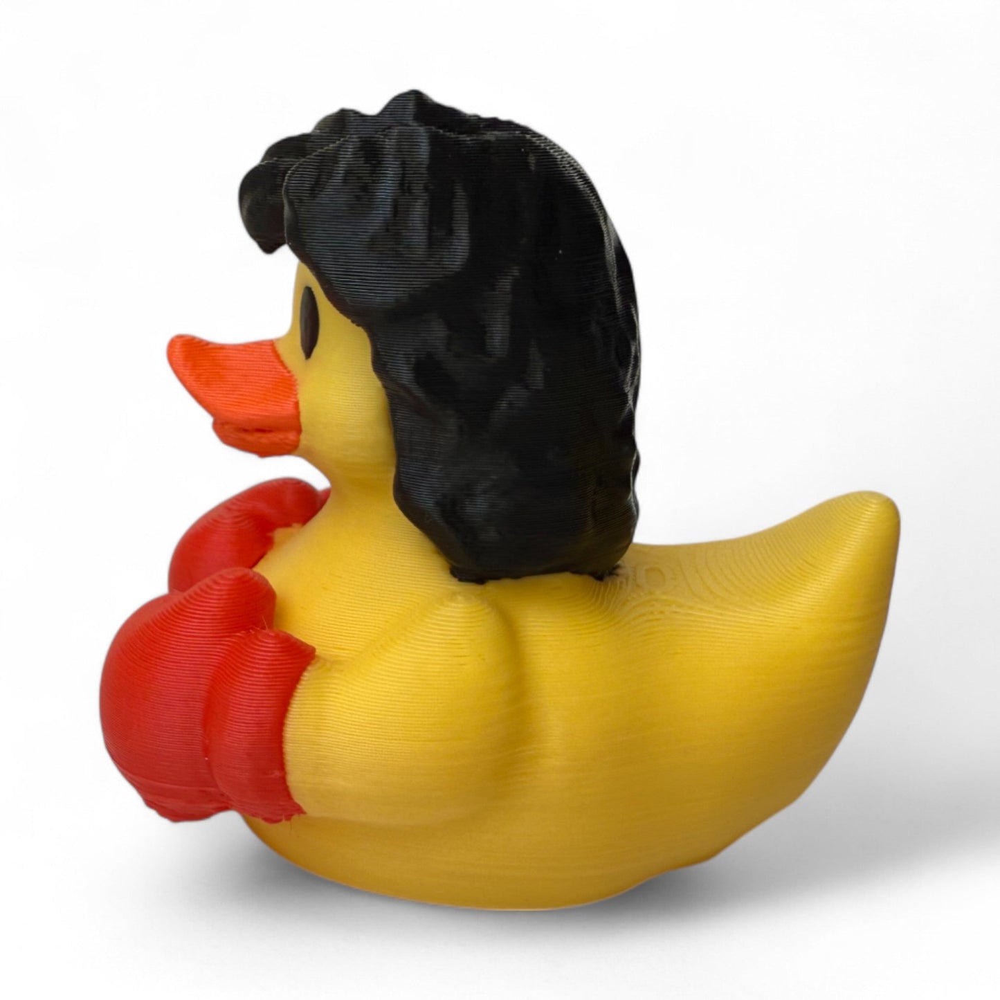 Boxing Duck – 3D-Printed Boxer Duck with American Spirit & Fighting Stance