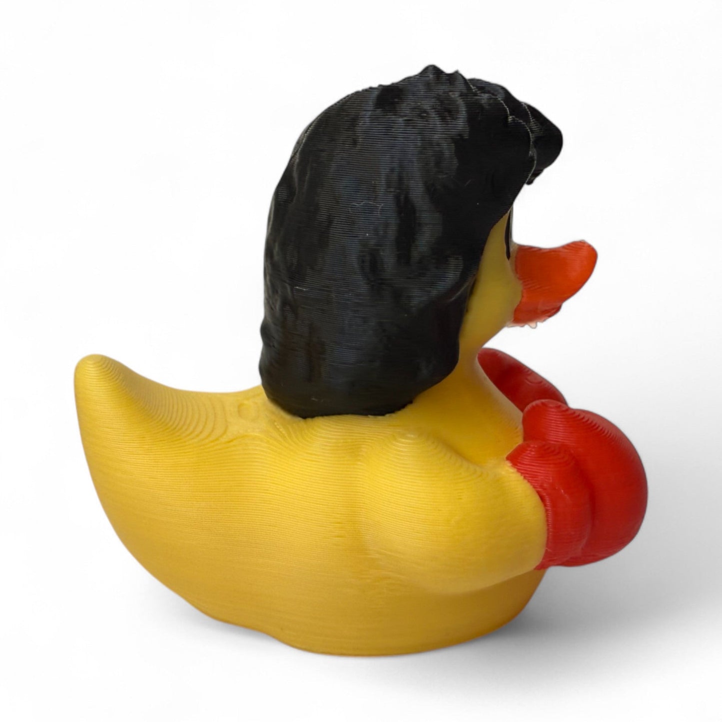 Boxing Duck – 3D-Printed Boxer Duck with American Spirit & Fighting Stance