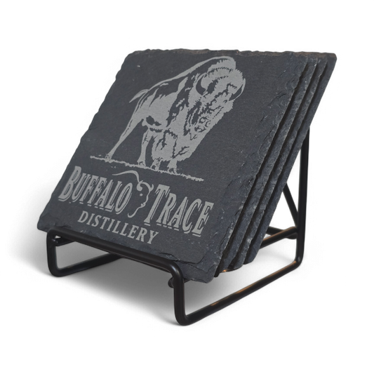 Buffalo Trace Coaster Set of 5-duckduckjeep-offroad-wrangler-gladiator-3d-jeep duck-custom duck-Jeep-The Quacktory-Fun Jeep Ducks-Ducks4Jeep