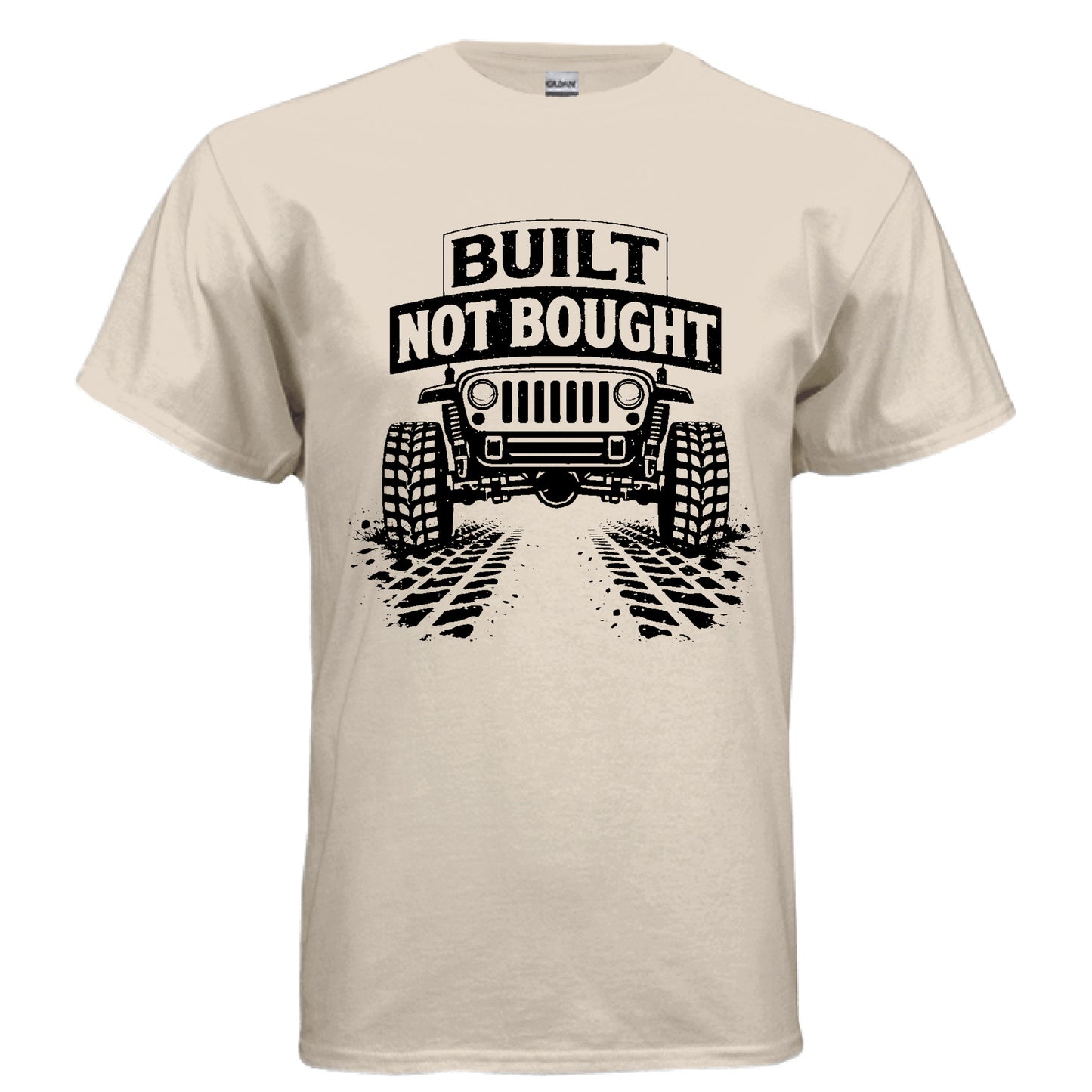 Built Not Bought Shirt-duckduckjeep-offroad-wrangler-gladiator-3d-jeep duck-custom duck-Jeep-The Quacktory-Fun Jeep Ducks-Ducks4Jeep