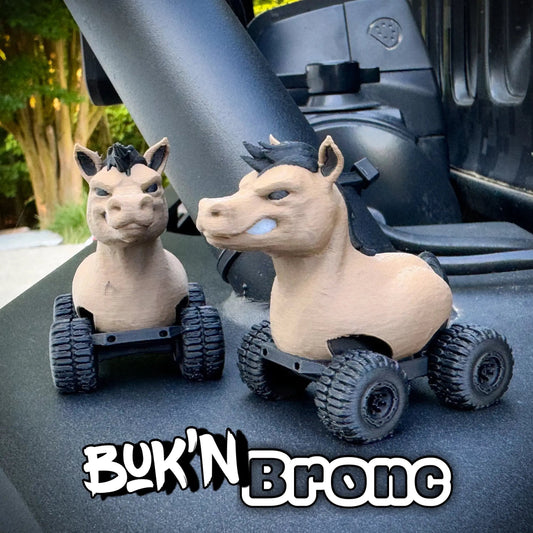 Buk’n Bronc-duckduckjeep-offroad-wrangler-gladiator-3d-jeep duck-custom duck-Jeep-The Quacktory-Fun Jeep Ducks-Ducks4Jeep